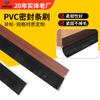 Escova de Vedação de PVC Personalizada de Fábrica de 20 Anos, Escova de Vedação Resistente ao Desgaste e Elástica para Fundo de Porta, Fresta de Porta, Vedação de Porta e Janela