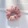 Scrunchie Fofo Estilo JK Acadêmico Coreano, Elástico de Cabelo para Meninas, Acessório de Cabelo