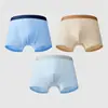 Ropa interior para niños Ding Mi Xiong Primavera y Verano 60s Lan Jing Modal 7a Antibacteriana Refrescante Etiqueta que cambia de color Clase A Absorbente de sudor Transpirable