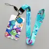 Animación de Dibujos Animados Funda Rígida para Tarjeta de Autobús de Empuje Térmico Tarjeta de Estudiante de Transferencia Térmica Tarjeta de Comida de Campus de Estudiante Lanyard de Poliéster Monstruo Grande