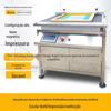 Máquina de impressão de protótipo pequeno com barra magnética de alta correspondência, controle PLC, teste de impressão de amostra em tecido de fábrica, máquina de impressão de protótipo pequeno