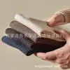 Envío gratis calcetines de invierno de cintura alta desodorantes anti-pilling doble aguja antibacterianos para hombre y mujer mercado mayorista comparable