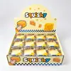 Venta directa de fábrica popular transfronteriza cuadrado triángulo forma de queso rebote lento alivio del estrés apretable juguete