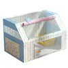Gato Neural com formato especial, sala de maternidade visual para gatos, sala de maternidade removível e lavável para gatas grávidas, espaço amplo, gaiola respirável para criação de gatos