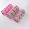 Molde de Silicona Cuadrado Engrosado de Cuatro Agujeros, Molde Cuadrado Redondo Ovalado Cuatro-en-Uno para Jabón Hecho a Mano, Postre, Pastel y Dulces