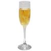 Copa de cristal moderna y sencilla para vino espumoso, champán, vino blanco, cóctel