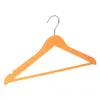 Perchas para Ropa para Uso Doméstico y Tiendas de Ropa, Doble Propósito para Ropa Seca y Húmeda, Juego de Plástico Colorido Imitación Madera, Perchas Antirrayas al por Mayor