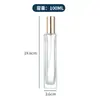 Frasco de Perfume 30ml em Estoque, Frasco com Spray de Pressão 50ml, Frasco Vazio, Frasco Cosmético Vazio de Alta Qualidade
