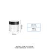 Fabricante Atacado Parede Grossa Pequena Garrafa Redonda Caixa de Joias Frasco de Creme Caixa de Creme para Olhos Frasco Amostra de Cosméticos Frasco para Manicure