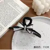 Presilha de Cabelo de Acetato com Laço para Mulheres 2023 Presilha Tubarão Nicho Garra de Cabelo de Alta Qualidade Acessório de Cabelo de Celebridade da Internet Estilo Coreano Elegante