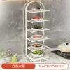Prateleira de preparação de alimentos para cozinha, bandeja de acompanhamento multicamada, prateleira de armazenamento multifuncional doméstica para preparação de alimentos, prateleira de preparação de alimentos doméstica