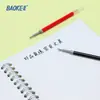 Recarga para Bolígrafo Retráctil Baoke 2610, Grosor 0.7mm, Rojo, Bolígrafo Duro para Práctica de Caligrafía, Recarga de Bolígrafo de Gel, Papelería al por Mayor