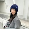 Boné de inverno Amazon transfronteiriço com proteção de orelha de veludo plus, gorro quente, gorro de esqui, boné Baotou para ciclismo, gorro de lã tricotado