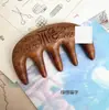 Pente de lótus de jacarandá, pente de madeira para massagem com dentes largos, pente de lótus de sândalo, pente para massagem corporal nas costas, suprimento ao vivo