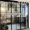 Janela Francesa com Treliça DIY Feita à Mão Vidro Tiras Decorativas Autoadesivas Linhas de Borda Linhas Planas Pretas e Brancas