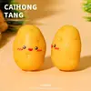 Batatas Pequenas Simuladas Novo Estilo em Miniatura, Acessórios DIY de Artesanato em Resina, Enfeites Mini Fofos Tridimensionais Disponíveis para Atacado