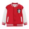 Chaqueta de Béisbol de Primavera y Otoño para Niños y Niñas 2026 Nuevo Top con Bloques de Color para Niños Mayores Chaqueta de Invierno con Forro Polar Trendy