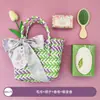 Bolsa tejida empresa de regalos para enviar bienestar al empleado día de la madre día de la enfermera regalo taza térmica ventilador traje de regalo para la mano