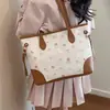 Bolsa de ombro de grande capacidade, bolsa tote feminina, coleção primavera 2026, design moderno e minimalista, adequada para o dia a dia, qualidade de exportação