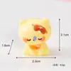 Halloween Gatinho Fofo Resina Caixa Surpresa Ornamento Desenho Animado Fantasma Fofo Gatinho com Bandagem Figura Micro Paisagem