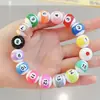 Bolas de Bilhar Contas Soltas Pulseiras DIY para Homens e Mulheres, Casais, Estudantes, Acessórios de Pulseira Coloridos Populares Criativos 16mm