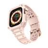 Adecuado para Correa Integrada de Apple Watch Iwatchs112 Nuevo Ultra 49mm Correa de Reloj TPU Color Puro Diseño de Agujeros Finos