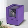 Caja Rotadora Completamente Inteligente para Relojes Mecánicos, Soporte Giratorio para Relojes, Dispositivo Oscilante para Relojes, Caja de Almacenamiento, Anti-Magnético y Silencioso