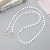 Joyería Zhuzui Nueva Cadena Cruzada de Perlas ABS Hecha a Mano con Cuentas Cadena para Teléfono Móvil Correa para Teléfono Móvil Cadena de Bolso de Hombro