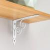 Suporte de Canto Triangular para Parede Suporte de Carga Ângulo Reto Fixador de Cantoneira Suporte para Divisórias para Fortalecer Móveis e Guarda-Roupas