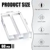 Ranura para Tarjeta de Acrílico Portatarjetas Clip para Tarjeta de Letra Bandeja Base Soporte de Mesa para Boda Ranura para Portatarjetas de Mesa Personalizado