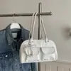 Bolso de Hombro con Lazo de Estilo Coreano de Moda para Mujer 2026 Nuevo de Verano Bolso de Hombro Simple y de Moda Bolso Cruzado Casual