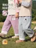 Pantalones de PP para bebé, ropa infantil, pantalones de chándal de exterior, pantalones de primavera y otoño, pantalones largos para niñas, nuevos pantalones de trasero, pantalones de otoño, dibujos animados infantiles