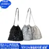 Bolsa de Ombro Plissada Rpet Estilo Japonês Bolsa Transversal Rpet Couro Transfronteiriça Moda Bolsa Balde Pu Fábrica Personalizada