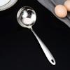 Espátula de acero inoxidable engrosada cuchara de cocina espátula cuchara para olla caliente utensilios de cocina juego completo espátula para pastel espátula cuchara sopera traje venta al por mayor