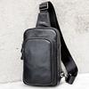 Bolso de pecho de piel de vacuno de primera capa para hombre de Marent, moderno bolso de hombre combinable, bandolera pequeña de piel de vacuno, bolso de pecho de piel auténtica.