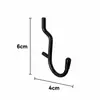 Tablero Perforado 6*4 Ganchos Metal Ganchos de Alta Resistencia Cocina Garaje Almacenamiento Estante para Herramientas Estante de Almacenamiento Accesorios para Ganchos