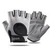 Guantes Deportivos de Medio Dedo para Verano, Estilo Delgado, Antideslizantes, Amortiguadores, Guantes de Seda de Hielo para Deportes al Aire Libre Ciclismo, Protección Solar Y268
