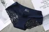 Calcinha de Renda de Cintura Média para Mulheres, Controle de Barriga Sem Costura, Alta Elasticidade, Não Deforma, Algodão Puro, Calcinha de Algodão Puro para Mulheres, Seda Gelada Sem Costura