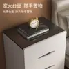 Mesita de Noche Nórdica para Uso Doméstico, Simple Mesita de Noche y Gabinete de Almacenamiento con Cajón al Pie de la Cama, Mini Gabinete de Almacenamiento, Gabinete de Mesita de Noche para Dormitorio Pequeño