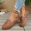 2026 Verano Nuevo Comercio Exterior Tallas Grandes Zapatos Planos Casuales Cómodos de Moda Mocasines Slip-on Talla Única para Todos