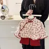 [Liquidación de Ropa de Año Nuevo, Entrega en 24 Horas] Atuendo de Saludo de Año Nuevo para Niñas Hermanitas Dulces en Stock 2026