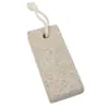 Pedra-pomes Pedra Vulcânica Retangular Dupla Face Pedra para Esfoliar os Pés Esfregador de Pés Pedra para Esfregar os Pés Pedra para Pedicure Esfregador de Mãos Ferramenta para Remoção de Calos na Planta do Pé