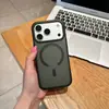 Adequado para iPhone 18 Pro Max, capa magnética macia com borda suave, anti-queda, toque sedoso e suave, resistente a sujeira e impressões digitais, acabamento fosco tipo pele.