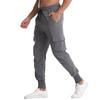 Fitness Transfronterizo Pantalones Casuales para Hombre Marca de Moda Americana Talla Grande Pantalones de Seda de Hielo para Hombre Color Sólido Multibolsillo Pantalones Deportivos con Puño