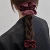 Estilo Mismo de Celebridad de Internet Anillo Elegante para el Cabello Cuerda para el Cabello con Sentido Avanzado Accesorios para el Cabello Versátiles Diarios para Mujer Anillo para el Cabello Tipo Intestino Grueso Grande Cuerda para el Cabello Accesorios para el Cabello