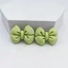 Resina dibujos animados corbata de moño moño DIY funda de teléfono tocado accesorios para el cabello material Mate Plano grande flor de zapato accesorios