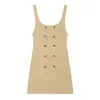 Comercio Electrónico Transfronterizo Ropa de Mujer 2026 Nuevo Estilo Temperamento Francés Sentido del Diseño Vestido Chaleco Mini Abotonado 7833786