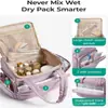 Amazon Transfronterizo Nuevo Estilo Bolsa de Maquillaje Bolsa de Viaje Impermeable Ligera Esponjosa Bolsa de Maquillaje Portátil Bolsa de Almacenamiento de Viaje