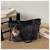 Bolsa de Moda Tendência com Design Estiloso e Versátil, Bolsa de Ombro de Grande Capacidade, Novo Modelo 2026, Bolsa de Braço Casual e Simples para o Dia a Dia