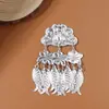 Accesorios de Ropa Étnica Miao, Dong y Yi, Joyería, Adornos de Plata para Manualidades, Láminas de Plata, Láminas de Aluminio, Ropa de Minorías Étnicas